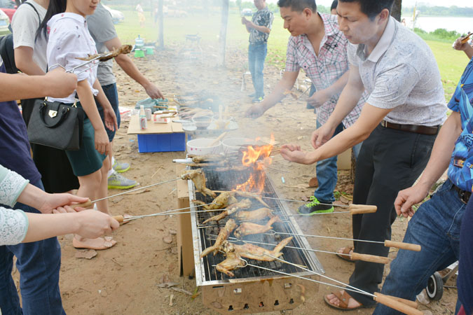 燒烤現場